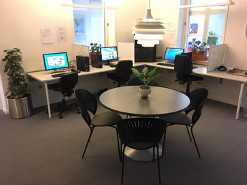 Computerrummet hos Ringgården